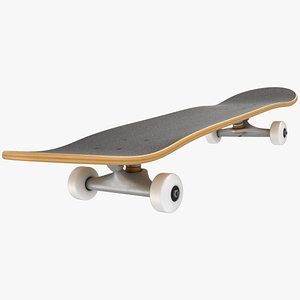 skateboard scanline ready model