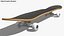skateboard scanline ready model