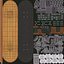 skateboard scanline ready model