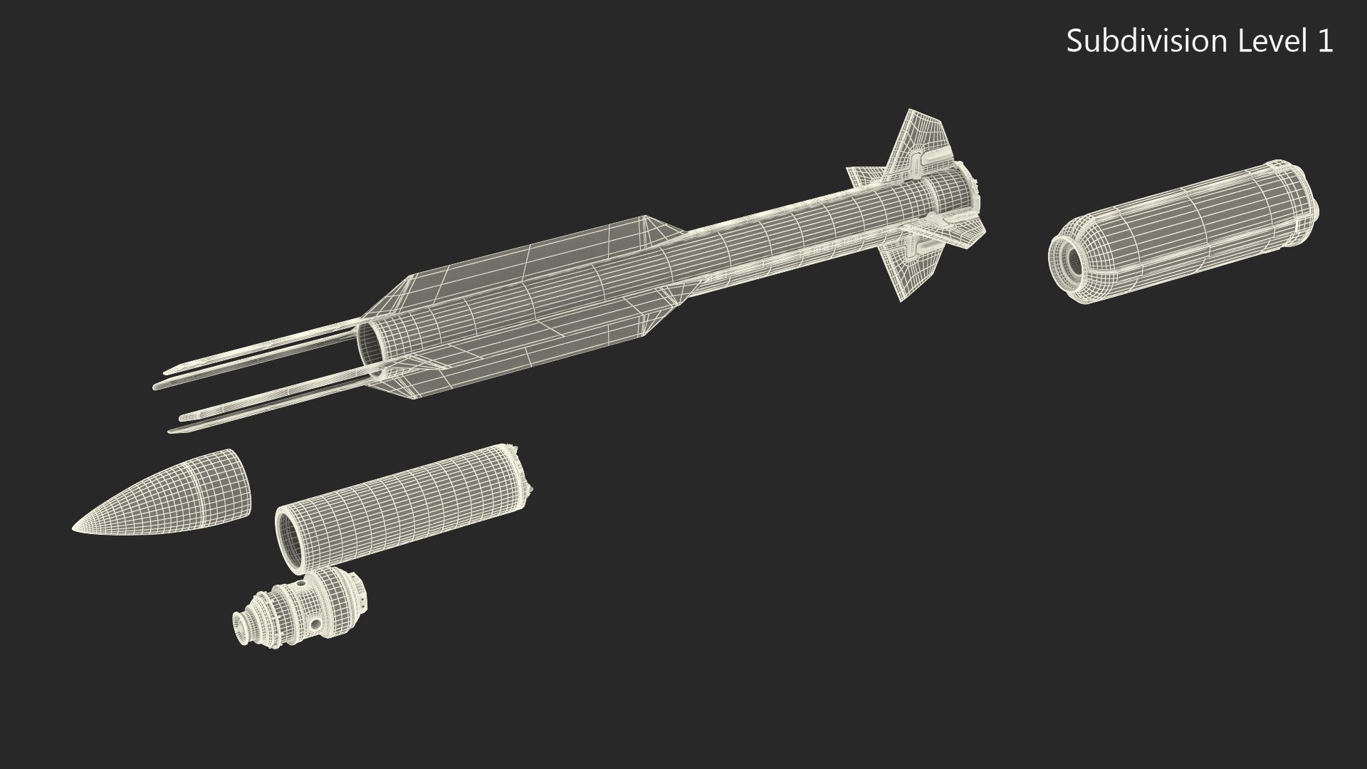3D sam rocket components https://p.turbosquid.com/ts-thumb/Qc/xz33qD/RSxGZ8J5/samrocketcomponentsc4dmodel024/jpg/1600740396/1920x1080/fit_q87/ed59906d60f6410ff077863712c2c9283fc12c26/samrocketcomponentsc4dmodel024.jpg