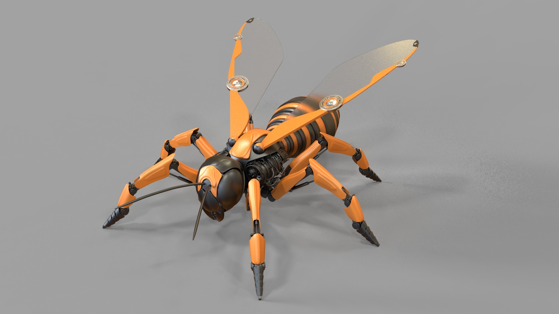 c4d robot wasp