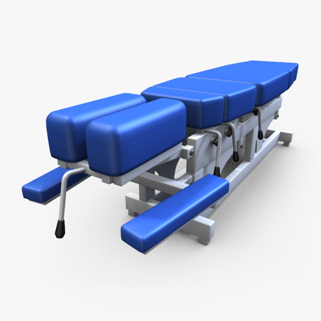 3d Model Chiropractic Table