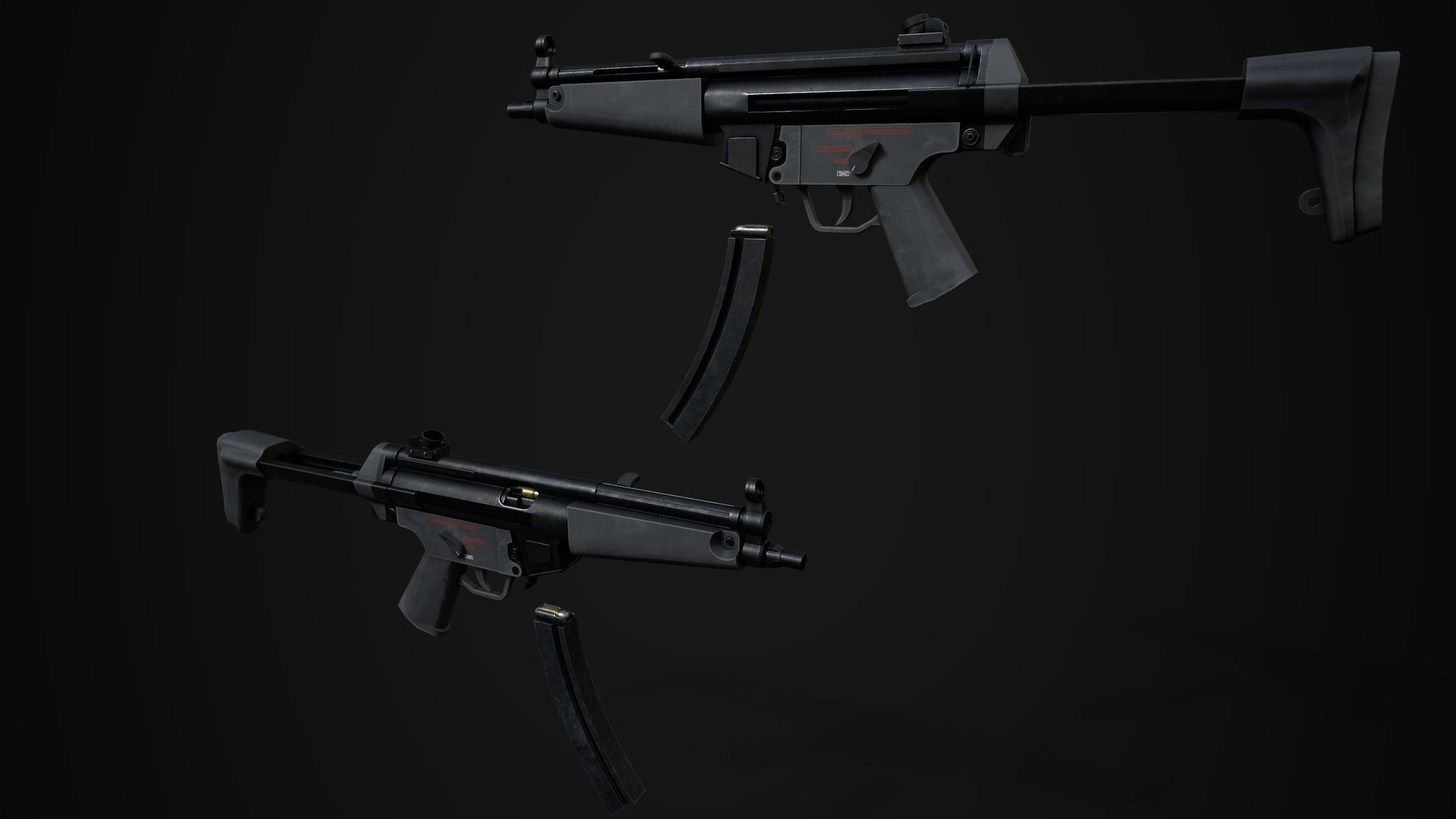 Heckler Koch MP5 3D - TurboSquid 2369211