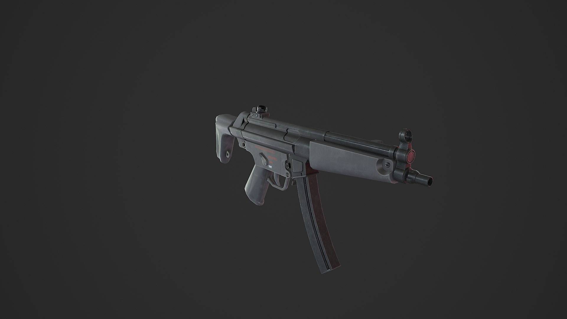 Heckler Koch MP5 3D - TurboSquid 2369211