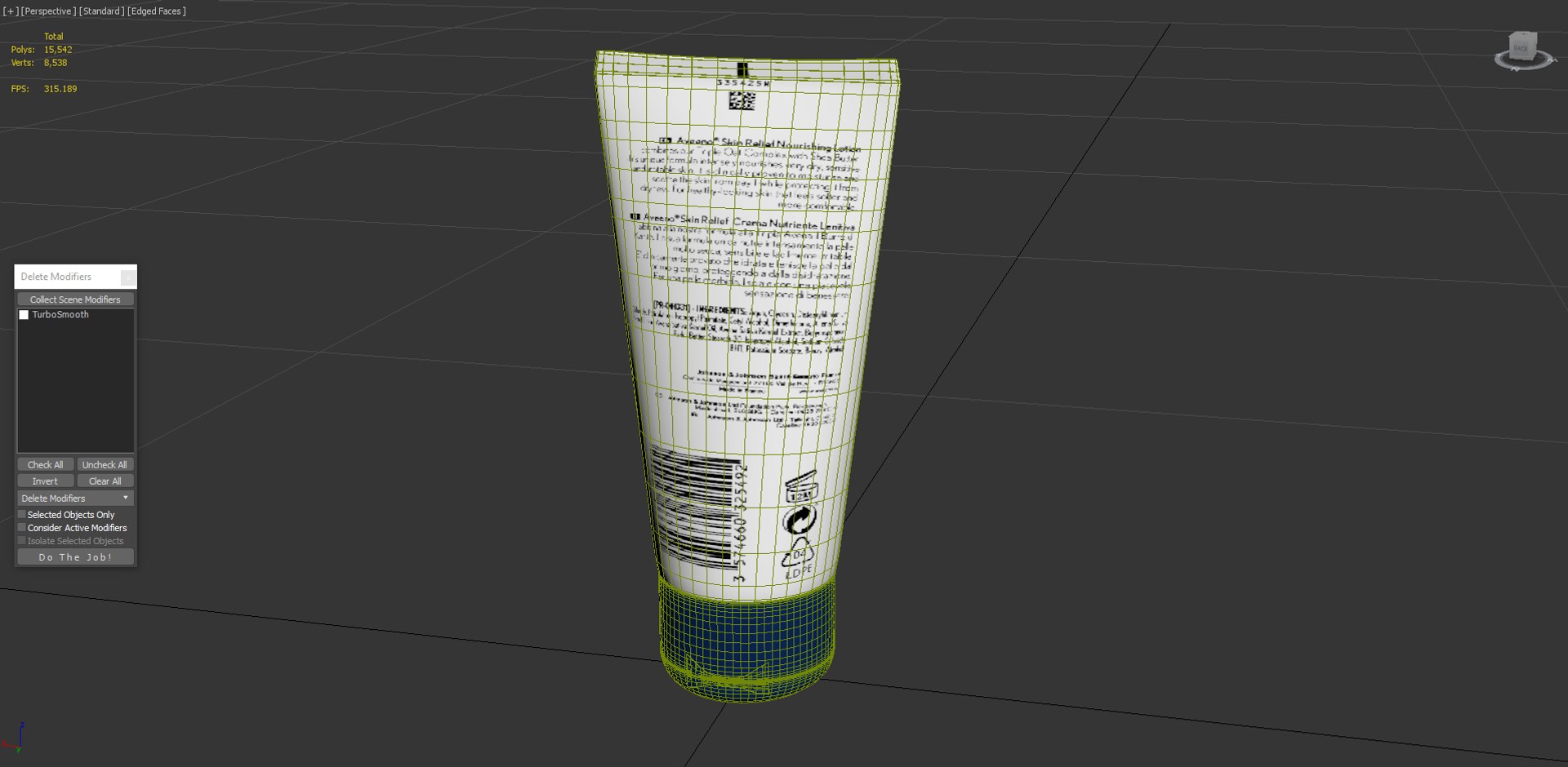 Moisturising Hand Cream Model - TurboSquid 1569451