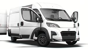 3D Toyota ProAce  Electric Max Van L3H2 HQ Interior 2025