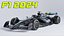 F1 2024 Aston Martin AMR24 Formula 1 car