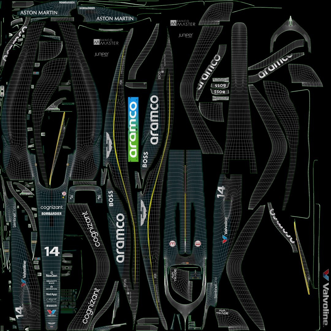 F1 2024 Aston Martin AMR24 Formula 1 car 3D https://p.turbosquid.com/ts-thumb/Qd/9lopGb/fg/_uv_amr24/jpg/1715285219/1920x1080/fit_q87/fddf252458894e07f45419645b83be0e6c9fbe43/_uv_amr24.jpg