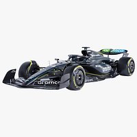 F1 2024 Aston Martin AMR24 Formula 1 car