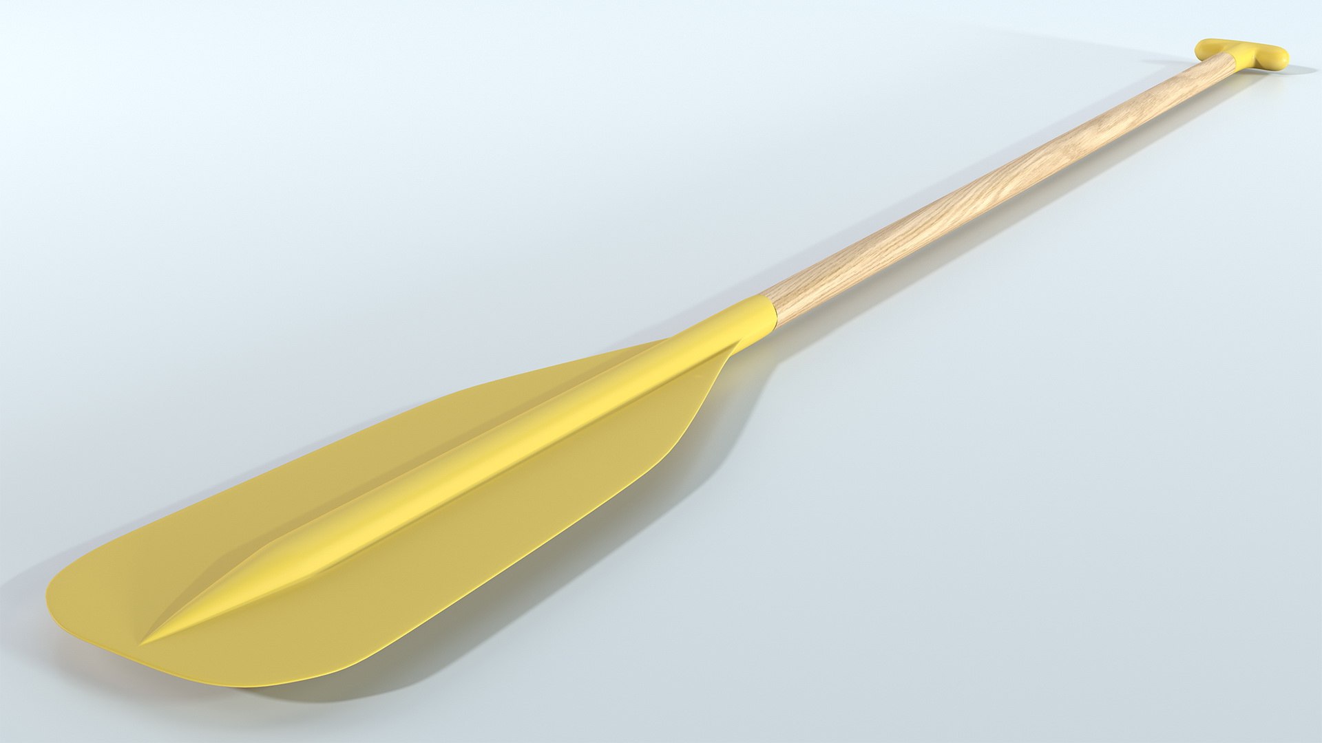 T-Grip Paddle 3D model preview