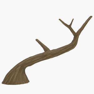 3D tree 5 stump model
