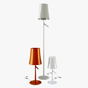 foscarini lamp birdie 3d max