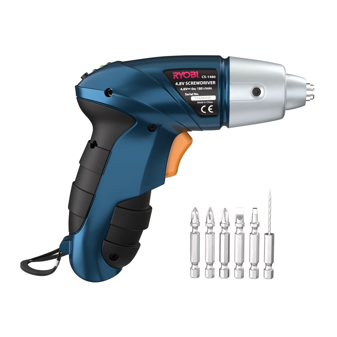 Ryobi CS-1480 Cordless Screwdriver 3D model https://p.turbosquid.com/ts-thumb/Qd/F2cUmI/wa/15/png/1792575558/1920x1080/fit_q87/1c0edbf311080a3e5b5b0335646e9311040be603/15.jpg