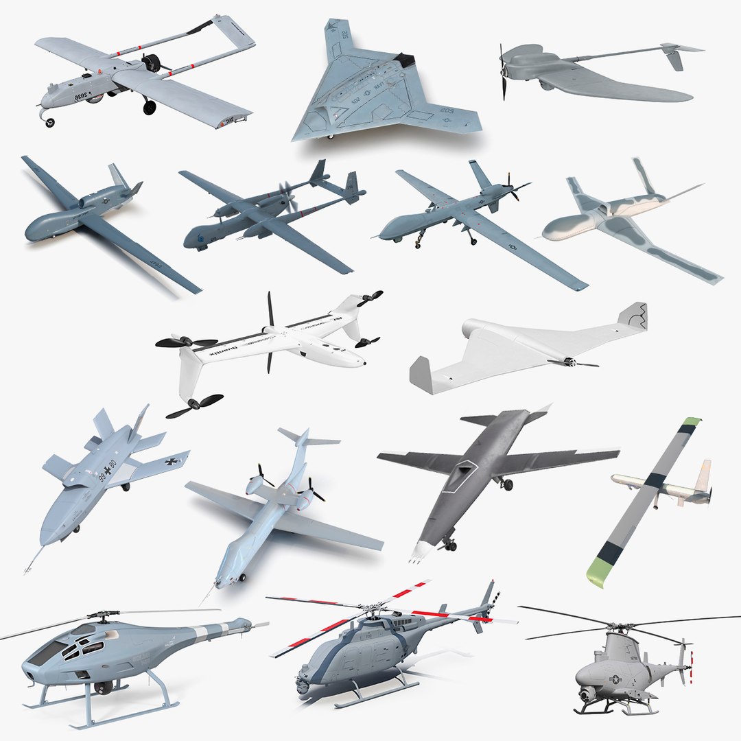 UAV Collection 11 3D model preview