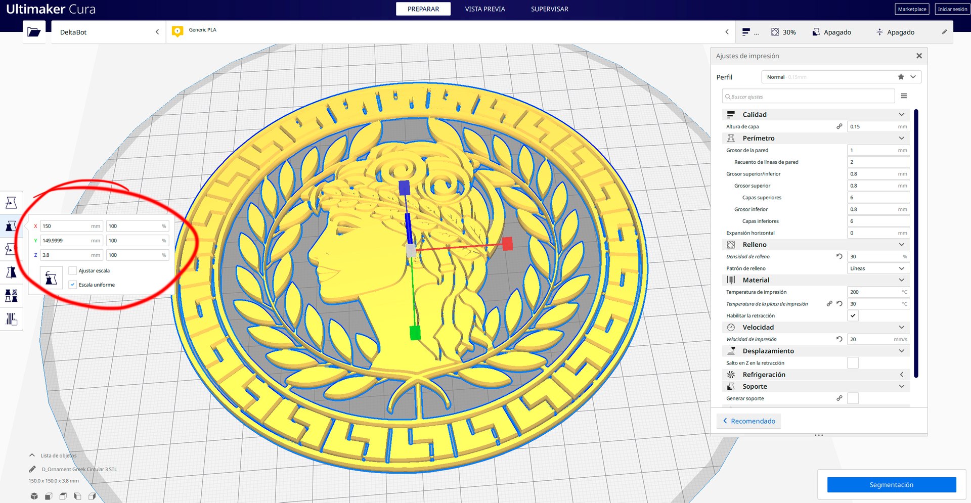 3D model ornament greek circular 3 - TurboSquid 1513925