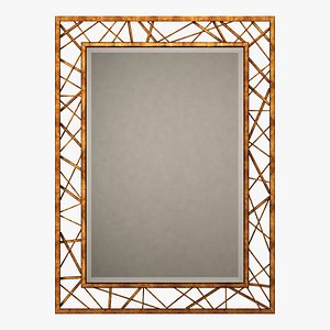 3D mirror decor