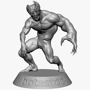 AsyMonster 3D print model