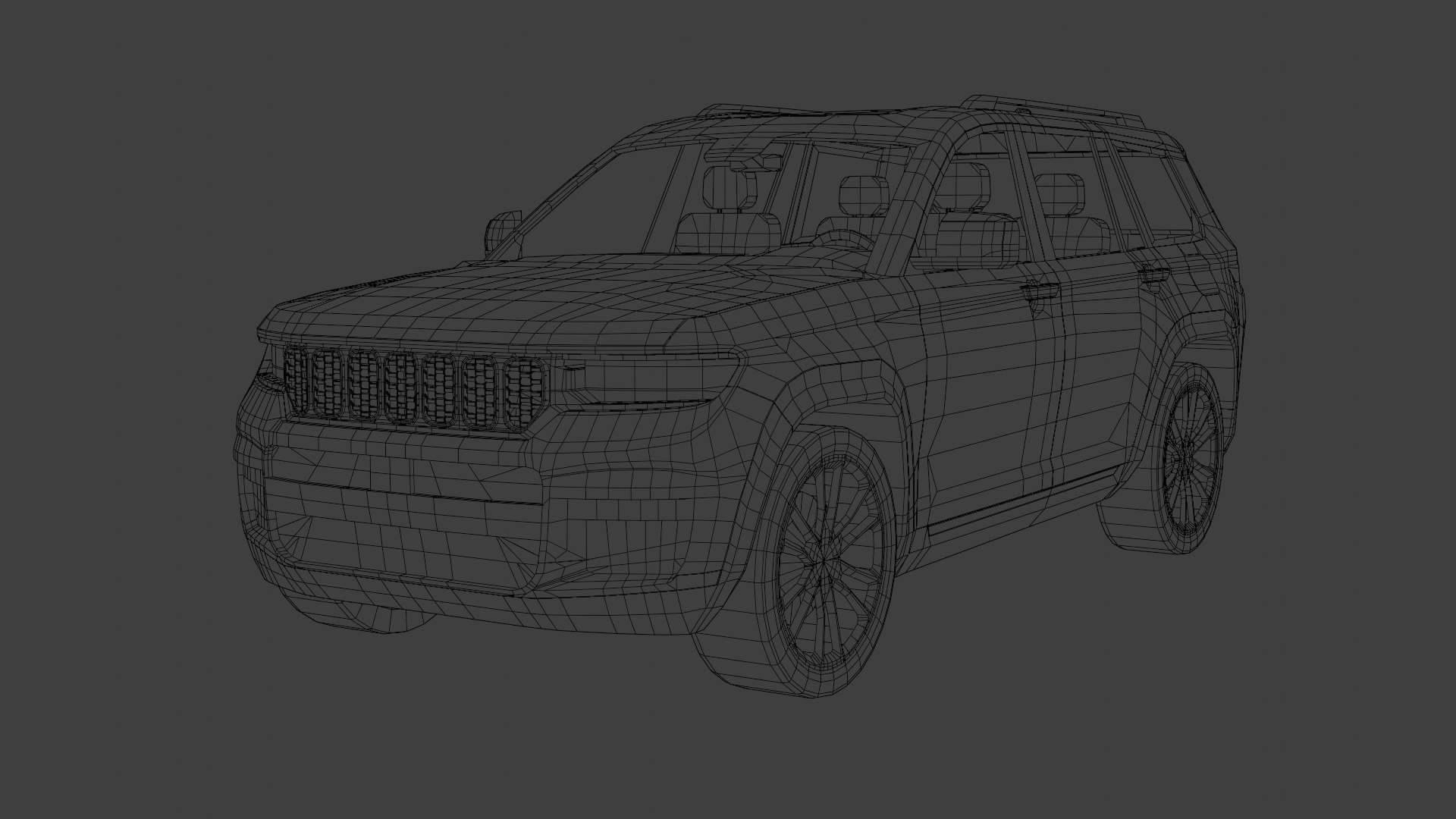 3D Generic Luxury SUV - TurboSquid 1832728