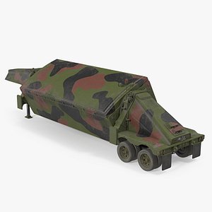 3D camouflage tpy2 radar rigged