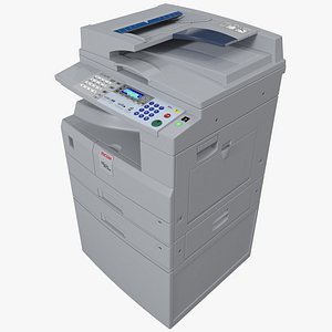 3d photocopier ricoh aficio mp model