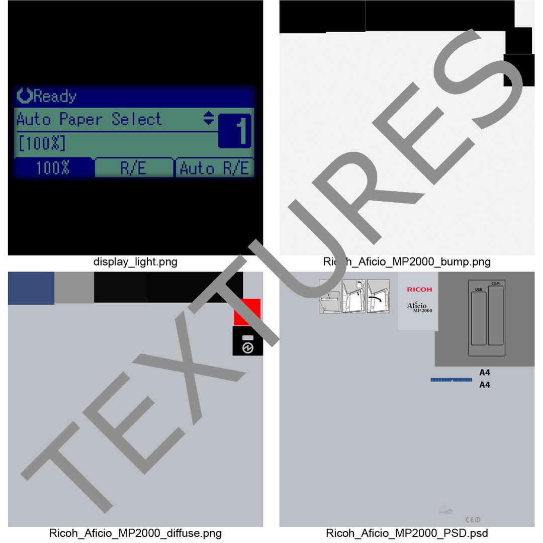 3d photocopier ricoh aficio mp model https://p.turbosquid.com/ts-thumb/Qd/bNGcyl/lXkqmiQP/photocopierricohaficiomp2000_195/jpg/1392346419/1920x1080/fit_q87/269c67f361a6f7232760d695e4fb0fd49b7861b6/photocopierricohaficiomp2000_195.jpg