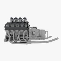 F1 Engine V8
