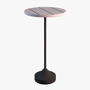 tallboy table 3D model
