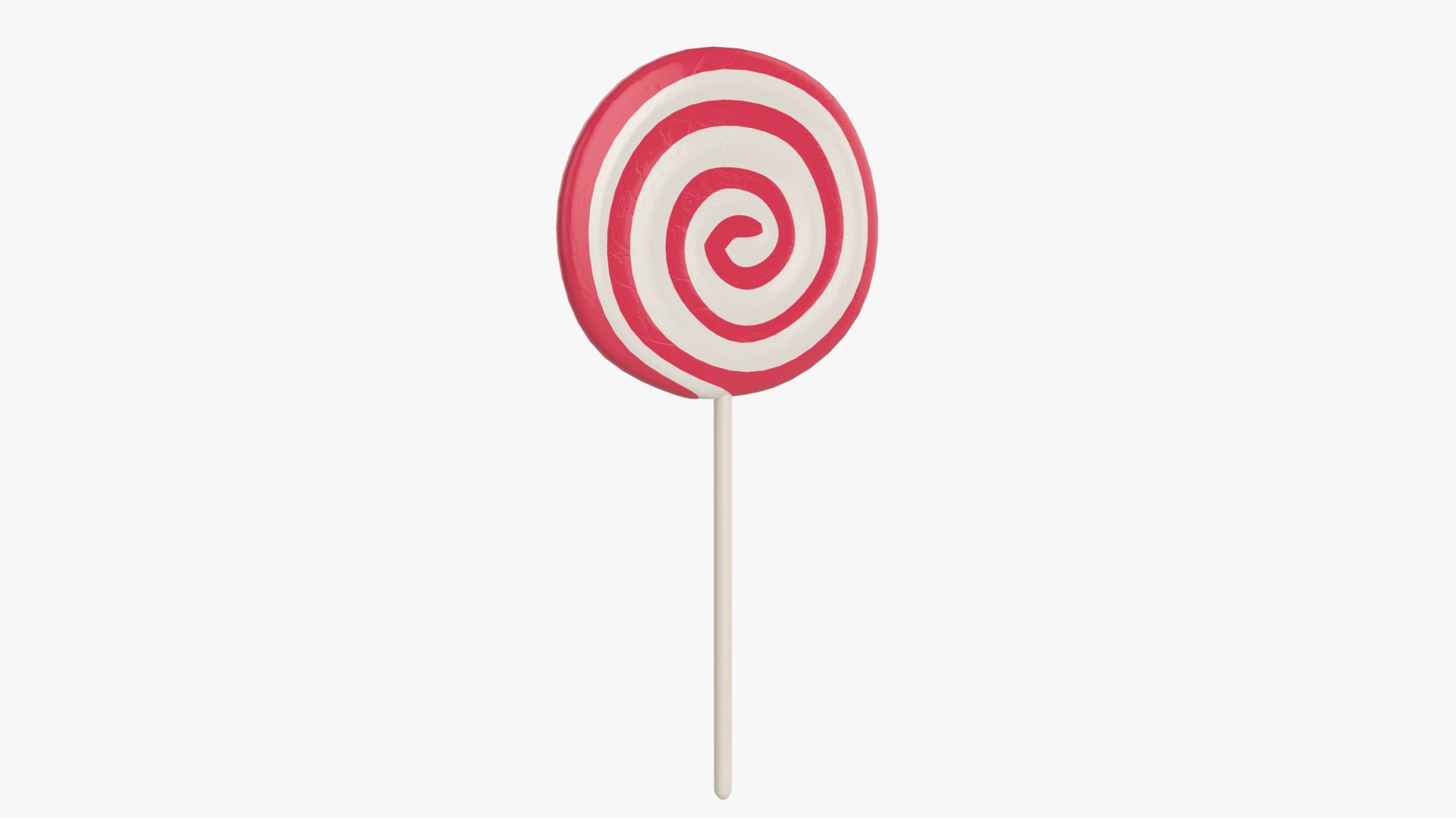 Swirl Lollipop Spiral Candy 3D Model - TurboSquid 1740325