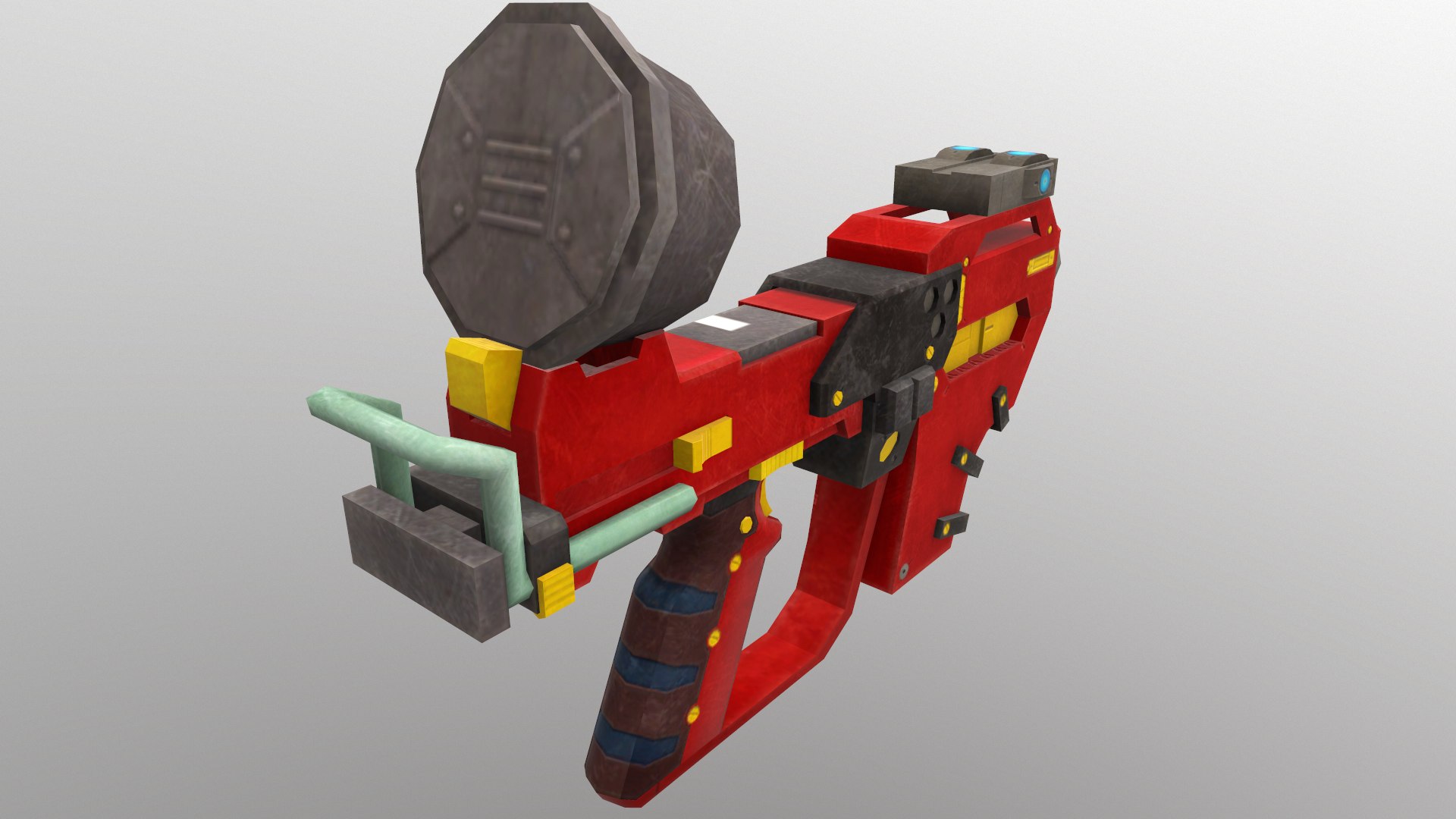 Hand Gun Level 5 3D Model - TurboSquid 2191309