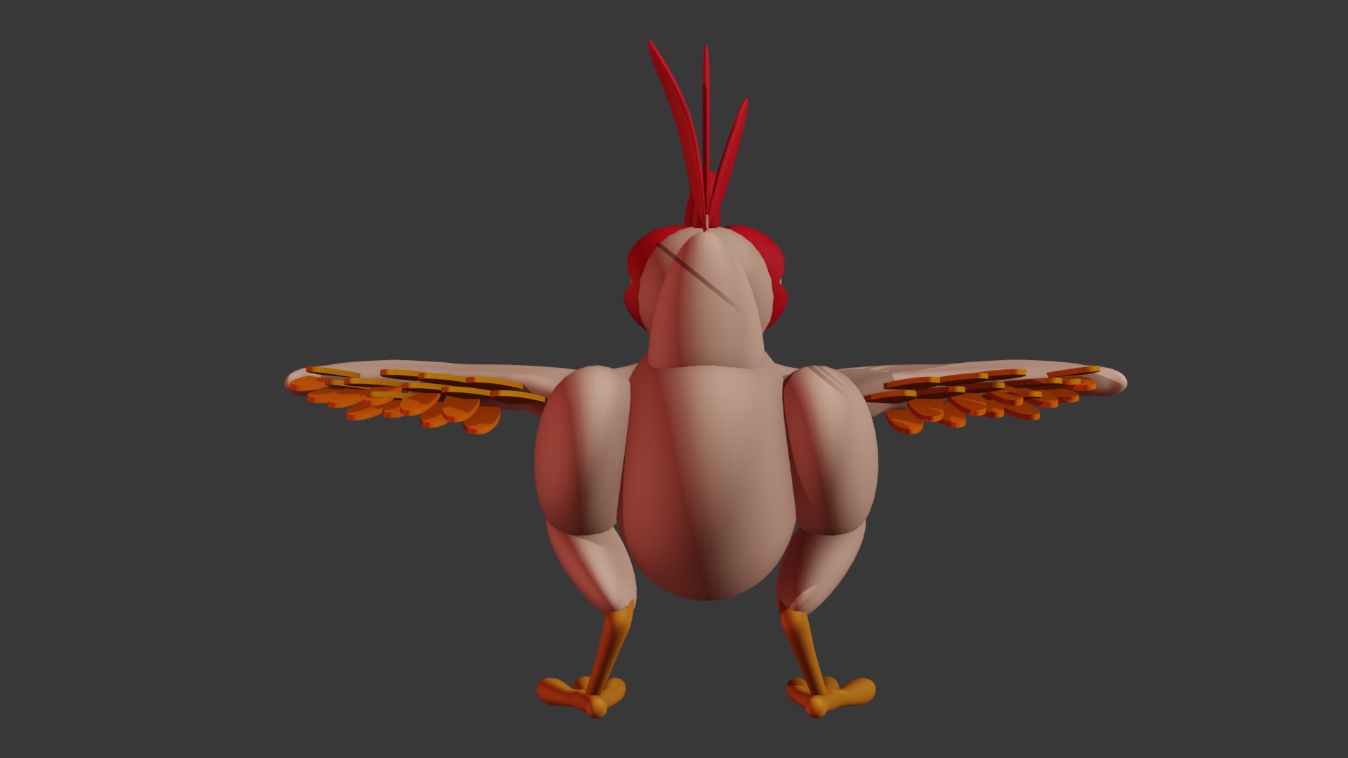 Chicken Basemesh 3D Model - TurboSquid 2179770