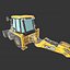 Rigged Excavator（Maya Rig）