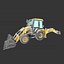 Rigged Excavator（Maya Rig）