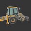 Rigged Excavator（Maya Rig）