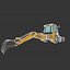 Rigged Excavator（Maya Rig）