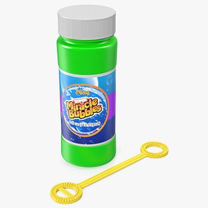 Bubble Bottle with Wand Blower model