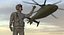 Camouflage d'un pilote d'hélicoptère américain
