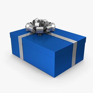 3D Gift Box model