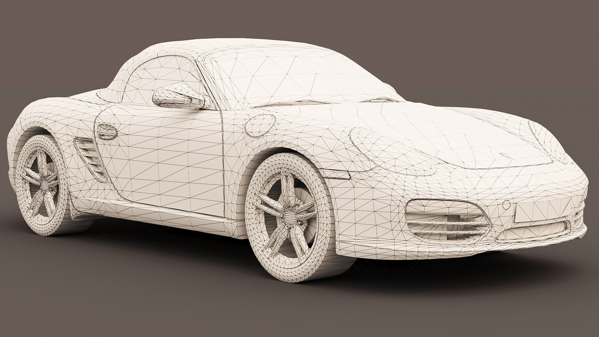 Porsche Boxster S 2010 Model - TurboSquid 2292352