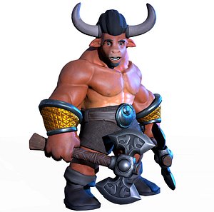 minotaur fantasy 3D