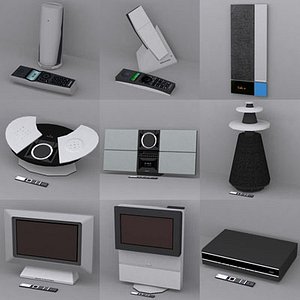 beosound beovision dvd 3d model