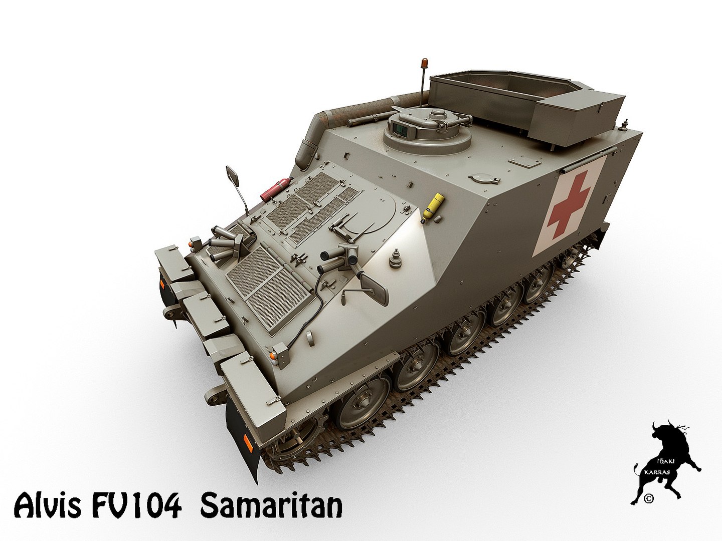 3D Fv104 Samaritan Alvis Model - TurboSquid 1260685