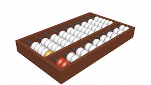 Abacus 3D model