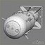 3dsmax little boy atomic bomb