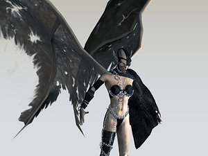 Game Character / Animation Figure ' Succubus Gate Keeper '