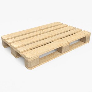 3D Plywood Pallet - PBR 2