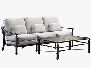 castelle coco isle sofas 3D model