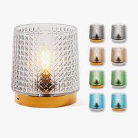 Realistic Cordless Decorative Table Lamp - 10 Color Combo
