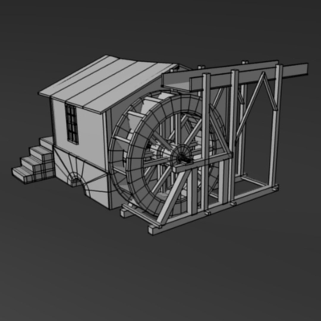 Water 3d Model
