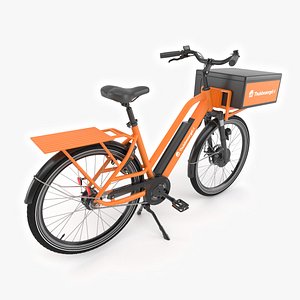 3D model Just eat e-bike