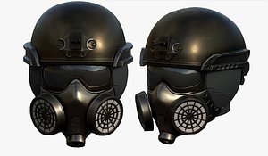 human helmet 3D model